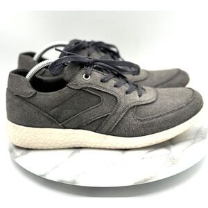 Vegetarian Shoes Women's Grey Sneakers Size‎ US 9 Vegetan Suede Made in Portugal